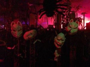 creepy cat Halloween masks